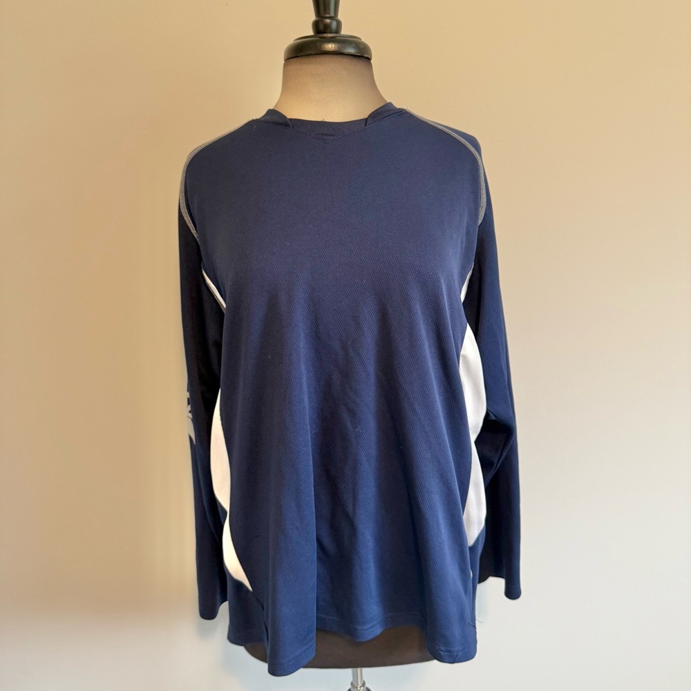 Men's Navy Blue Drifit NASM Long Sleeve Shirt